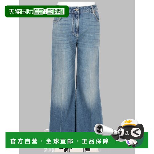 1h可退 香港直邮VALENTINO 女士牛仔裤 9B3DD33UACH558 AW2026 蓝