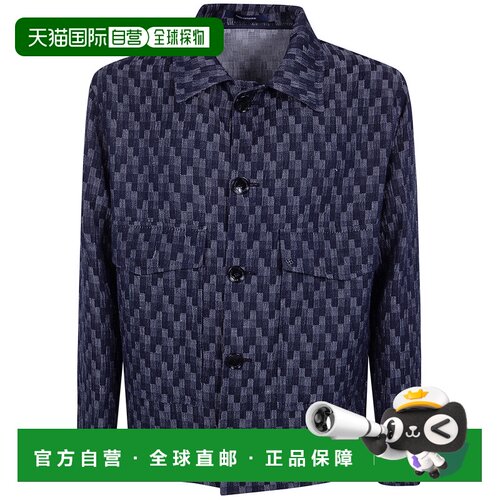 1h可退 香港直邮TAGLIATORE 男士夹克 ADIBF50036B1025 SS2026 蓝