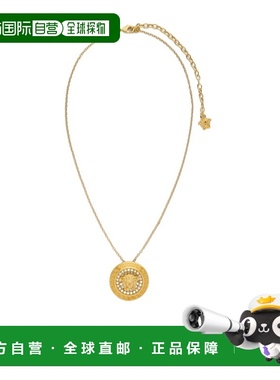 香港直邮Versace 吊坠项链 10214541A00621范思哲水晶