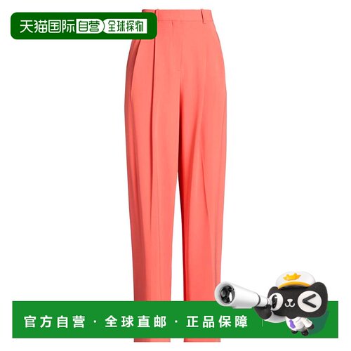 香港直邮THEORY 希尔瑞 女士 休闲长裤 red红色 舒适时尚
