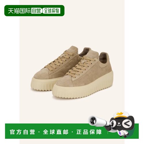 香港直邮HOGAN 女士运动鞋 100312533712000 CO 浅棕色 H-STRIPES