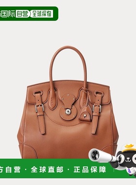 欧洲直邮RalphLauren拉夫劳伦 柔软 Ricky 33单肩包 斜挎包牛皮包