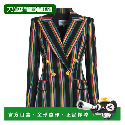 1h可退香港直邮Casablanca女士西装外套 black黑色舒适时尚