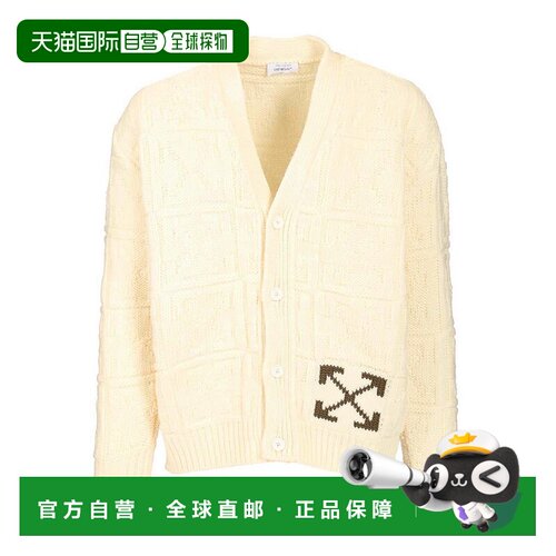香港直邮OFF-WHITE 男士针织衫 OMHB02LF25KNI001【付后1h可退】