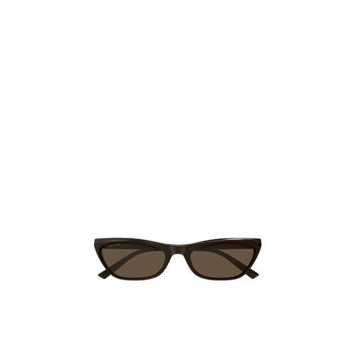 香港直邮GUCCI 女士眼镜 GG2203S003 AW2026 棕色【付后1h可退】