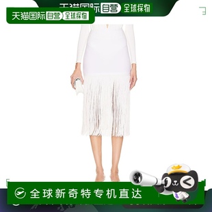 卡玛丽 女士 ST423 流苏迷你半身裙 KAMALI 香港直邮NORMA 诺玛