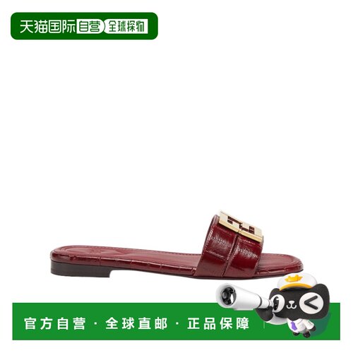 香港直邮Fendi FFold 徽标拖鞋 8R8554AOSH凉鞋