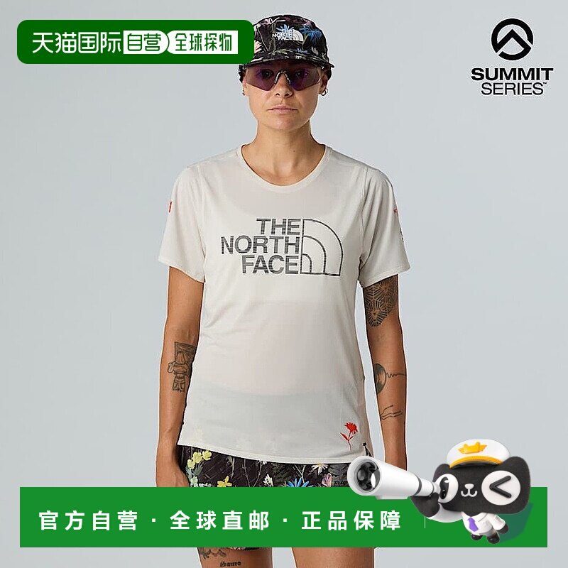 自营欧洲直邮北面 Summit High Trail Graphic女士T恤 THE NORTH