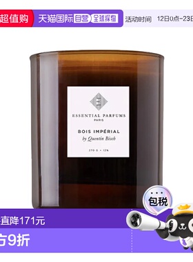 欧洲直邮Essential Parfums基本香氛室内香薰蜡烛270g #帝国之木