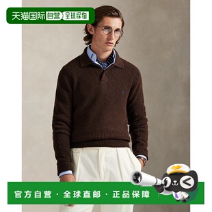 男士 可可棕色混色羊毛棉质纹P Lauren拉夫劳伦 自营欧洲直邮Ralph