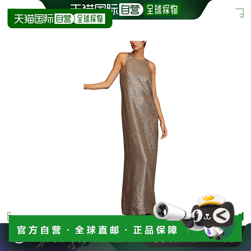 欧洲直邮BRUNELLO CUCINELLI 女士半身裙MF940ASM93C8909真丝长裙