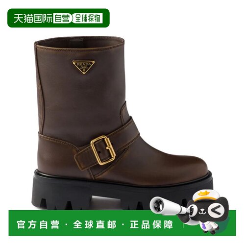 1h可退 香港直邮Prada 普拉达 女士 STIVALETTI STRIDE 靴子 1U18