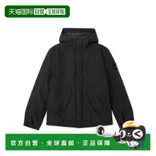 香港直邮Stone Island 石头岛 男士 REPS 细连帽羽绒夹克 L2S1541