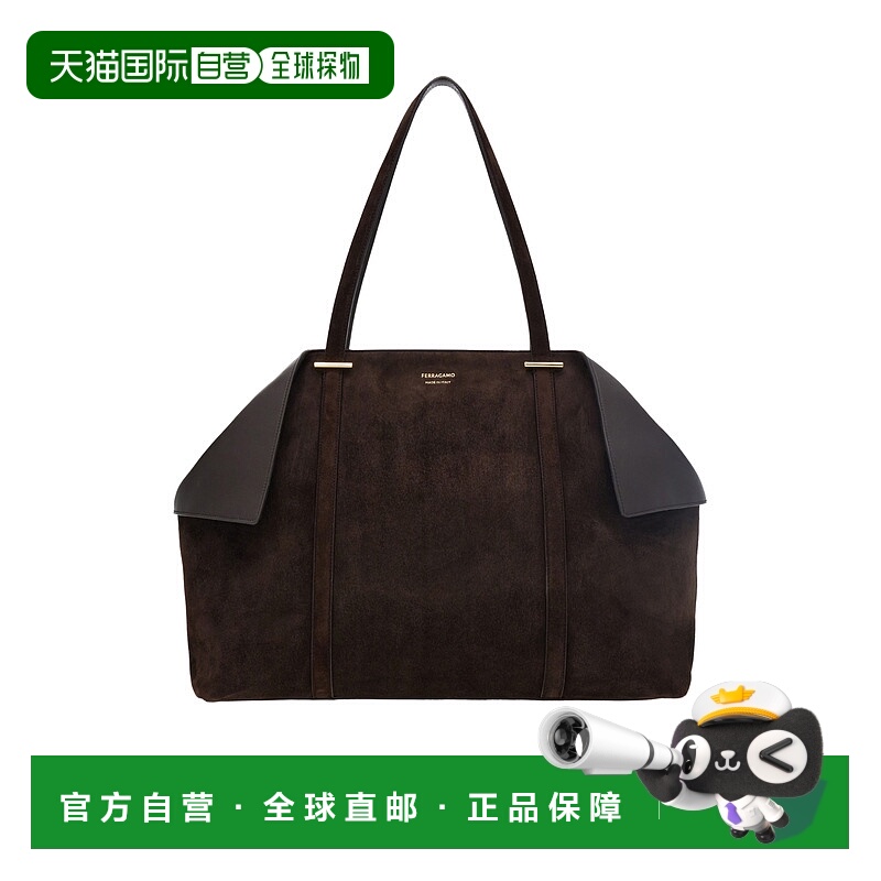香港直邮Salvatore Ferragamo 折叠式单肩包 21A452托特包手提包
