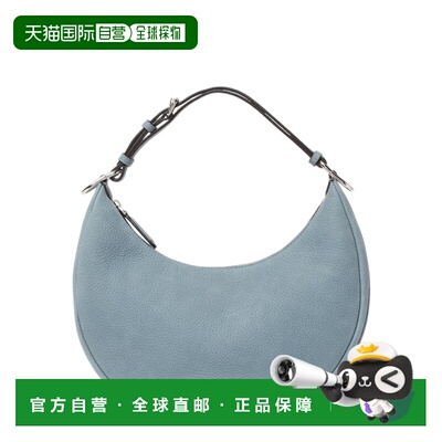 香港直邮FENDI 女士斜挎包 8BR798AVTEF1URA CO 蓝色 Fendigraphy