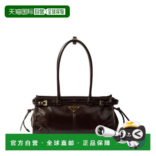 1h可退 香港直邮PRADA 女士斜挎包 1BA4262CYRF01D6 AW2026 棕色