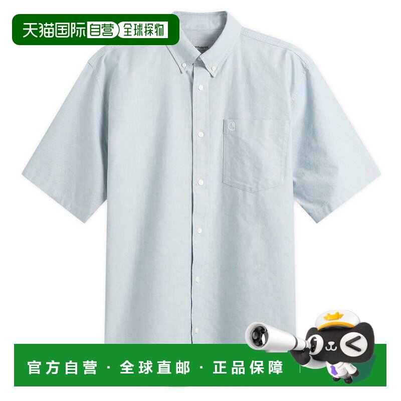 1h可退 香港直邮CARHARTT WIP 男士 Braxton 短袖衬衫 I0314543MP