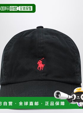 香港直邮Polo Ralph Lauren Polo 拉夫 劳伦 男童 黑色棉棒球帽童