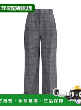 香港直邮Brunello Cucinelli 腰带环休闲裤 MP522P9017直筒裤