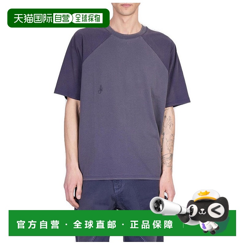 1h可退 香港直邮J.W. Anderson 男士 JW Anderson 標誌印花平紋針
