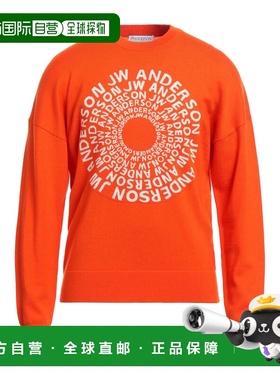 1h可退 香港直邮J.W. Anderson 男士 毛衣 orange橙色 舒适时尚