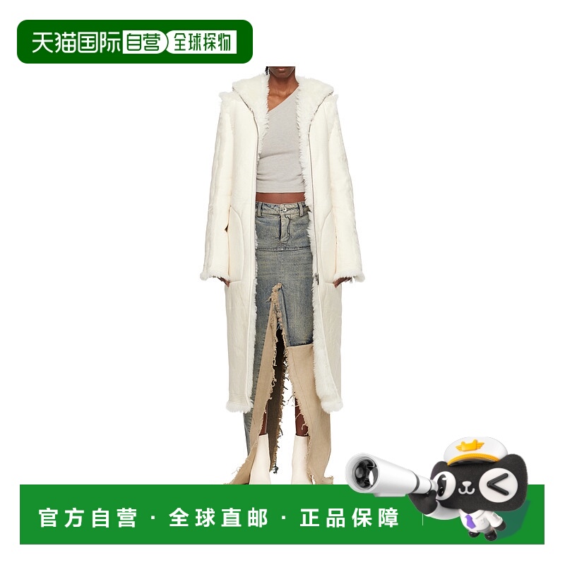 香港直邮Rick Owens Concordians Klaus 双面毛皮大衣 RP02E4941L