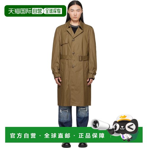 香港直邮Mm6 Maison Margiela 马丁 马吉拉 MM6 男士 卡其色 Coat