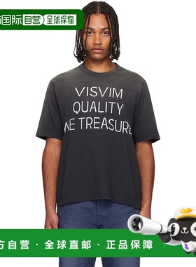 1h可退 香港直邮Visvim 维斯维木 男士 黑色 Jumbo T 恤 01252050