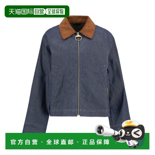 香港直邮Barbour 女士户外风衣 LCA0393IN71 SS2026 蓝色 Freckle
