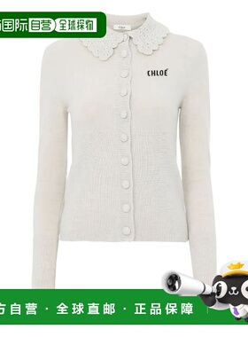 1h可退 香港直邮CHLOÉ 女士针织衫 CH26SMC035300N SS2026 灰色 C