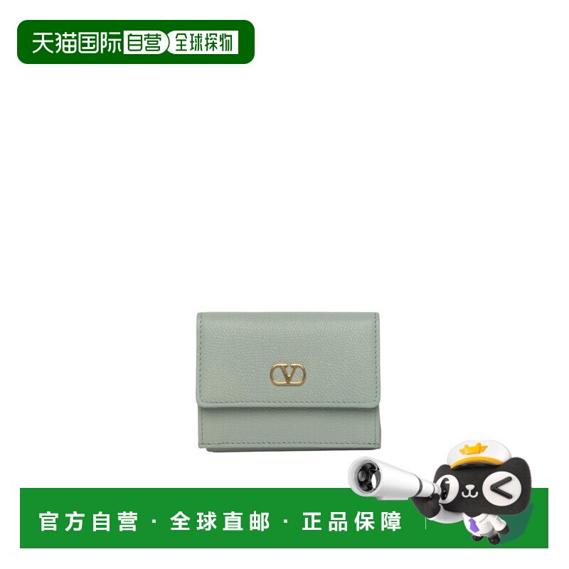 香港直邮valentino 华伦天奴 女士 粒面小牛皮革钱包 7W2P0AJ4SNP