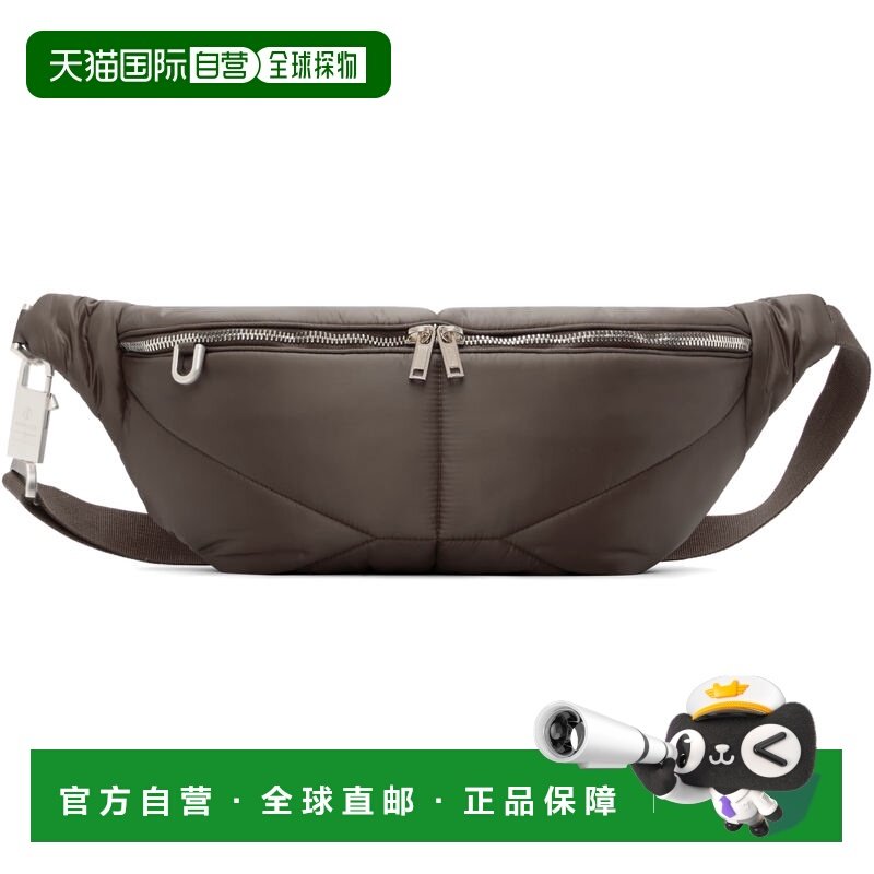 香港直邮rick owens 瑞克 欧文斯 男士 Moncler + 灰褐色腰包 MU0,箱包皮具/热销女包/男包,男士包袋,淘宝优惠券,粉丝福利购,淘宝优惠卷