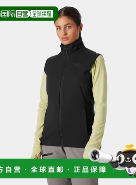 自营欧洲直邮Helly Hansen 女士黑色聚酰胺Odin轻质弹力绝缘背心2