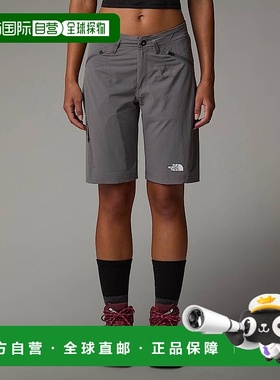 自营欧洲直邮北面Speedlight 女款修身直筒短裤TheNorthFace新款