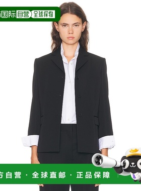 1h可退 香港直邮The Row 女士 Eudora 夹克 10174W4 black黑色 舒