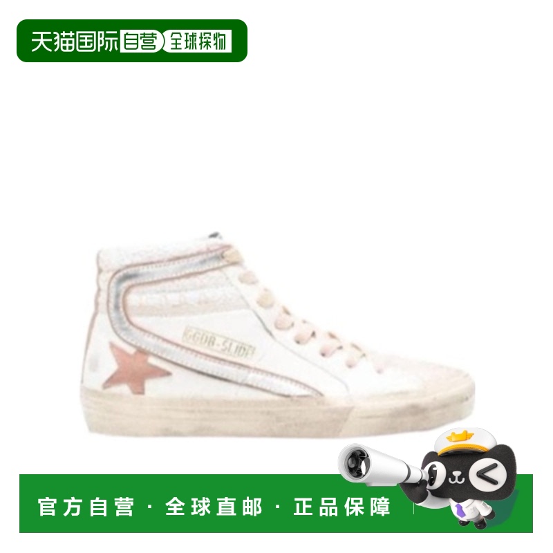香港直邮Golden Goose Deluxe Brand 徽标高帮运动鞋 GWF00586.F0