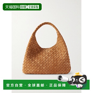 香港直邮Bottega Veneta 葆蝶家 女士 Campana 编织绒面革肩包 84