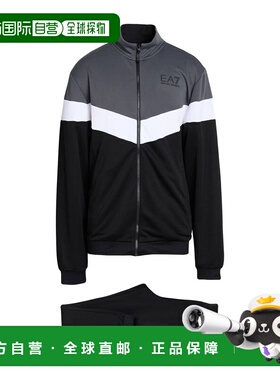 香港直邮Ea7 男士 Outfit 运动运动装 GREY 舒适时尚灰色卫衣