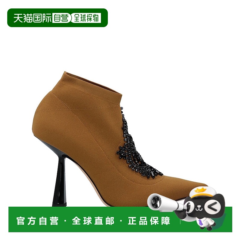 香港直邮Jimmy Choo 周仰杰 女士 脚踝靴 yellow黄色 舒适时尚