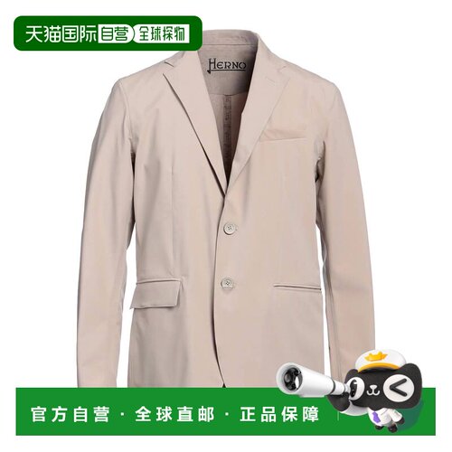 1h可退 香港直邮Herno 男士 西装外套 beige米色 舒适时尚