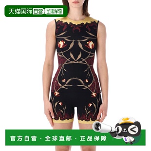 1h可退 香港直邮MARINE SERRE 女士运动背心 WTO512ACJER0118BK97