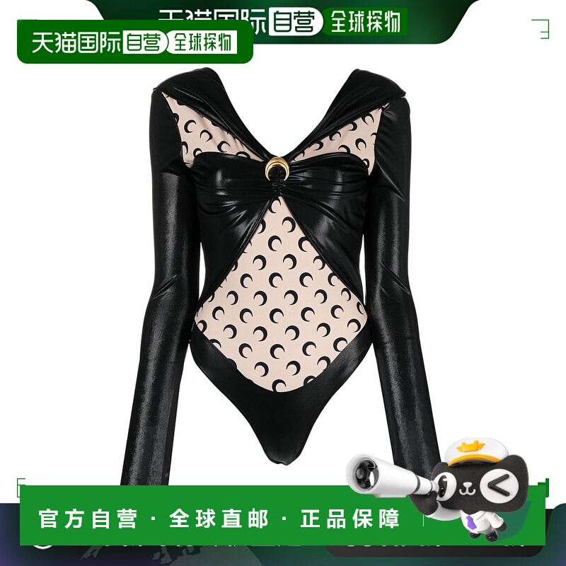 香港直邮Marine Serre 女士 长袖连体衣 WTO392RJER0015