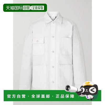 1h可退 香港直邮A.P.C. 男士 棉质帆布衬衫式夹克 COHKZH32002
