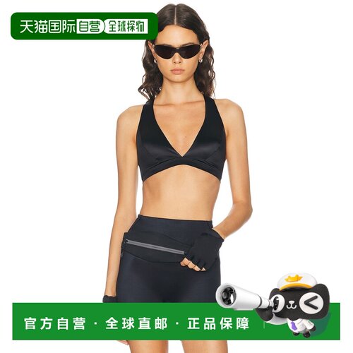 香港直邮SKIMS 女士 光面挂脖文胸 IR8691054 black黑色 舒适时尚