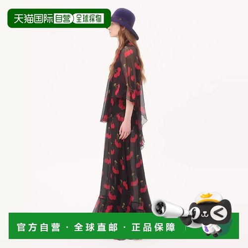 欧洲直邮VALENTINO 华伦天奴 25秋冬 BVDLM09H5_CUE 女士 连衣裙