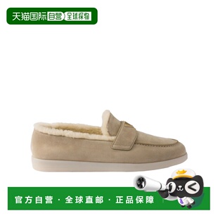 香港直邮Prada 圆头乐福鞋 2DG124FA0013LRF男鞋普拉达辛鞋一脚蹬