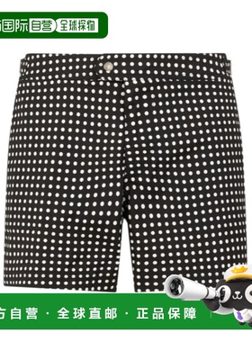 1h可退 香港直邮Tom Ford 格纹短裤 BSS001FMN076NWA