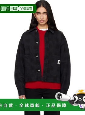 1h可退 香港直邮CARHARTT WIP 女士 黑色 Everson 牛仔夹克 I0363
