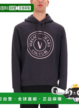 1h可退 香港直邮versace 范思哲 男士 带Logo卫衣 79GAIE06CF02E8