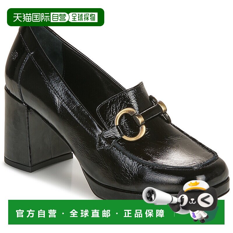 欧洲直邮JB Martin 女鞋 秋冬 乐福鞋 ALPA高跟鞋单鞋一脚蹬